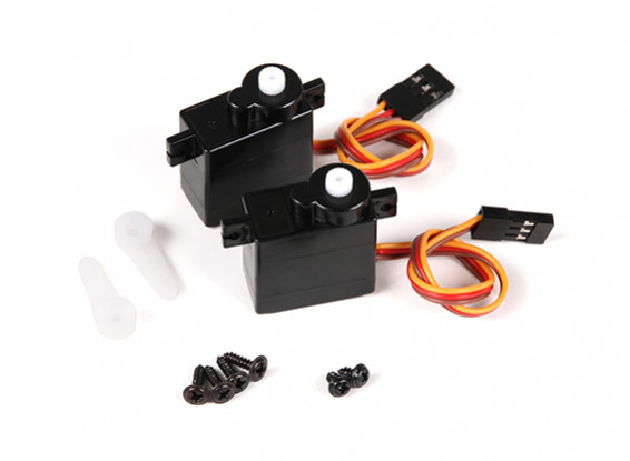 FX071C 2,4 GHz 4CH RC Helicopter Flybarless Replacement Servo (2 stuks)