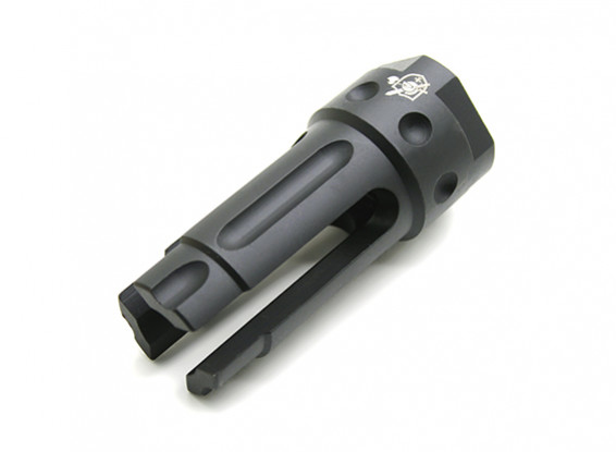 Knight's Bewapening Airsoft QDC 3-polige Flash Hider (-14mm CCW)