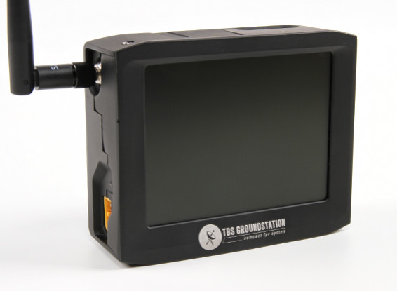 TBS FPV 4 inch LCD-8-kanaals 2,4 GHz Dual Band Grondstation