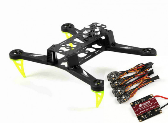 Spedix S250Q Racing Drone Kit w / ESC VOB Combo