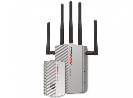 CONNEX Wireless 5,1-5,8 Ghz FPV HD Video zender / ontvanger systeem (FCC Goedgekeurd)