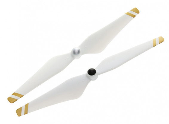 DJI 9450 Self-aanscherping Propellers Wit met Gouden Strepen