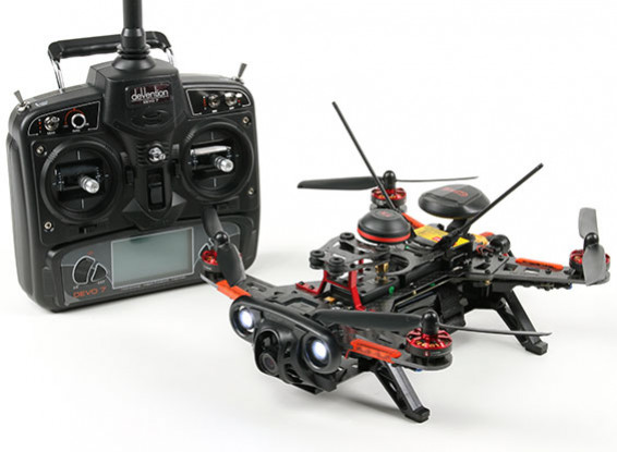 Walkera Runner 250R RTF GPS FPV Quadcopter w / Modus 2 Devo 7 / Battery / HD DVR 1080P Camera / VTX / OSD