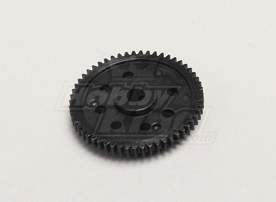 55T Spur Gear - Turnigy TR-V7 16/01 borstelloze Drift Car w / Carbon Chassis