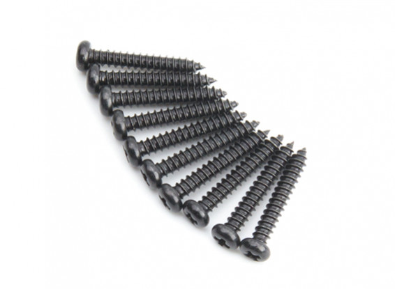 Metal Rond Hoofd Self-Tapping Sharp Tail Phillip Screw M2.5x16-10pcs / set