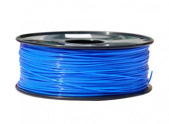 HobbyKing 3D-printer Filament 1.75mm PLA 1KG Spool (Bright Blue)