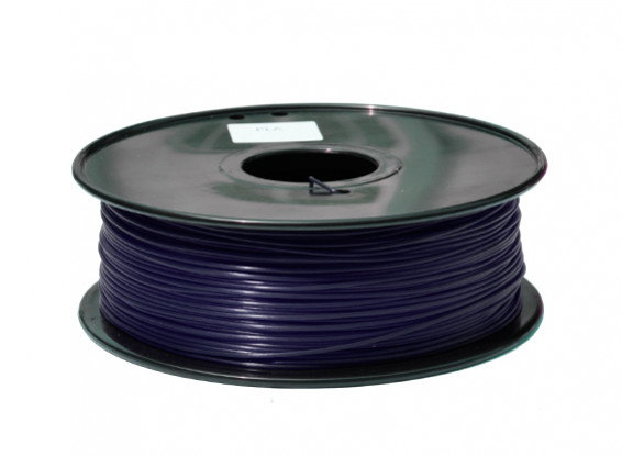 HobbyKing 3D-printer Filament 1.75mm PLA 1KG Spool (Dark Blue)
