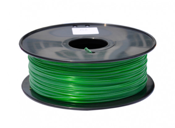 HobbyKing 3D-printer Filament 1.75mm PLA 1KG Spool (Green Grass)