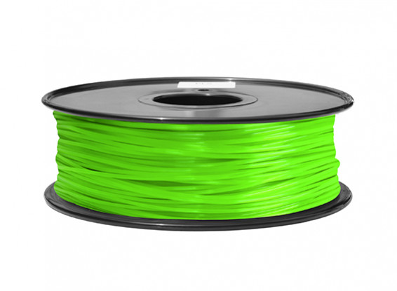 HobbyKing 3D-printer Filament 1.75mm ABS 1KG Spool (Groen)