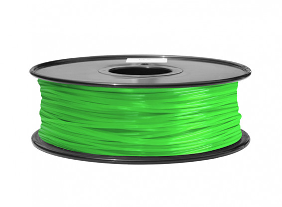 HobbyKing 3D-printer Filament 1.75mm ABS 1KG Spool (Groen)