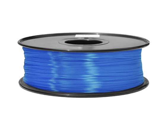 HobbyKing 3D-printer Filament 1.75mm ABS 1KG Spool (Fluorescent Blauw)