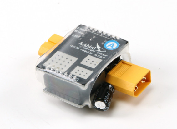 Arkbird Battery Huidige Sensor met 12V Regulator Output