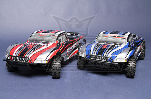1/10 Brushless 4WD Short Course Truck (Rood)