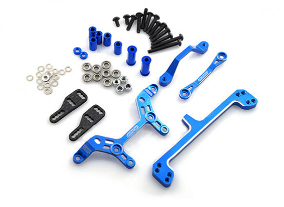 Actieve Hobby Aluminum Slide Rack Steering System for Yokomo Drift Pakket (zwart)