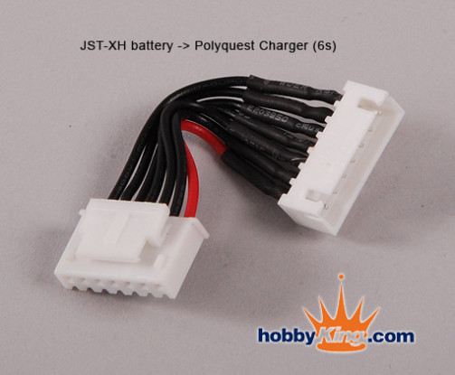 JST Batterij - Polyquest lader 6S