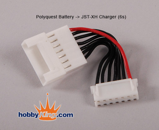 Polyquest Batterij - JST lader 6S