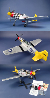 Art Tech P-51D Mustang RTF w / borstelloze systeem