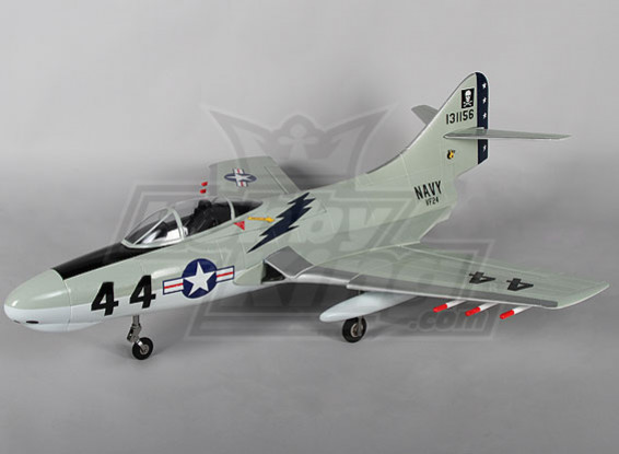 F9F-8 Cougar XSG w / Zet vrij 4s EPO (PNF)