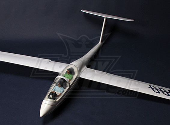 DG-1000 2.63m AMS Schaal Glider Kit w / UltraDetail Pilots