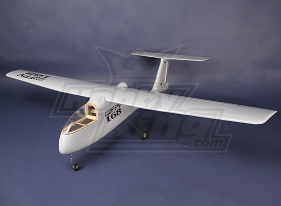 HobbyKing® ™ FPV / UAV Fiber Glass Kit V2 (met flappen) 1660mm (ARF)
