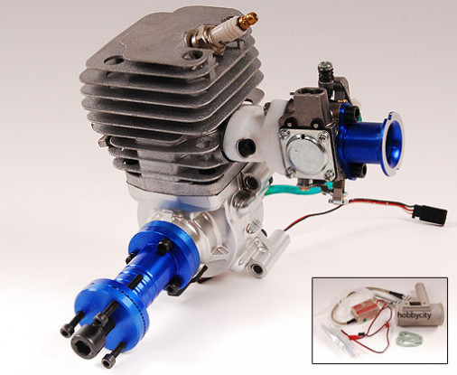45cc Gas engine w / CD-Ignition 3kw +