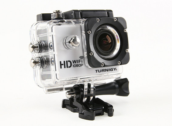Turnigy HD WiFi ActionCam 1080p Full HD-videocamera w / Waterproof Case