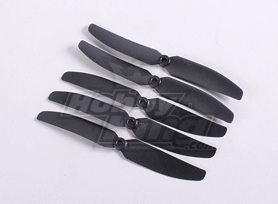 HobbyKing ™ Propeller 5x3 Black (CCW) (5 stuks)