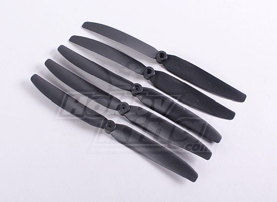 Hobbyking ™ Propeller 9x5 Black (CCW) (5 stuks)