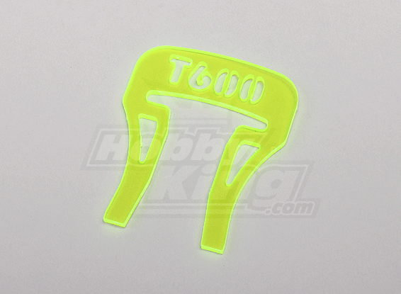 Flybar Locking Tool voor Trex 600 Nitro / Electric (groen neon)