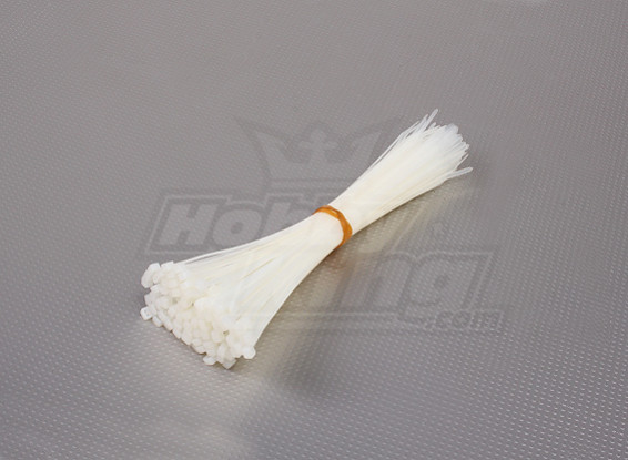 Cable Ties HS3.6x250mm 100st (Natural White)