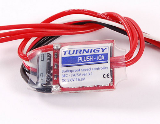 Turnigy Plush 10A snelheidsregelaar w / BEC