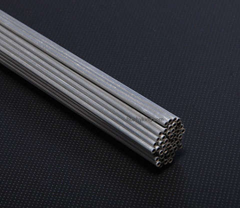 Aluminium buizen D3x * 2x1000mm
