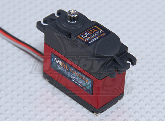 HobbyKing ™ Mi Digital borstelloze magnetische inductie HV / MG Servo 10,8 kg / 0.10sec / 56g