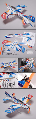 Piaget Micro 3D vliegtuig EPP Kit w / Motor & ESC