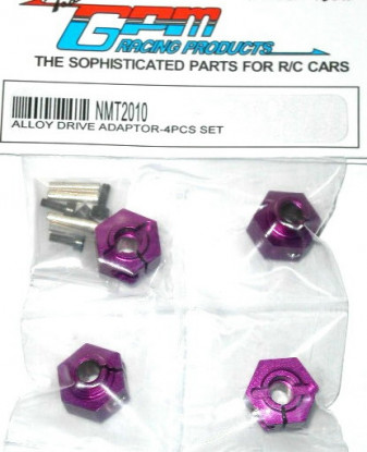 MT2 Alloy Drive Adapter w / Pins & Schroeven 4pc Set