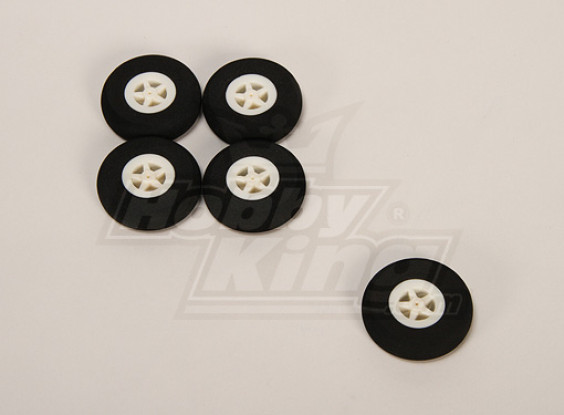 Light Foam Wheel (Diam: 40, breedte: 11mm) (5pcs / bag)