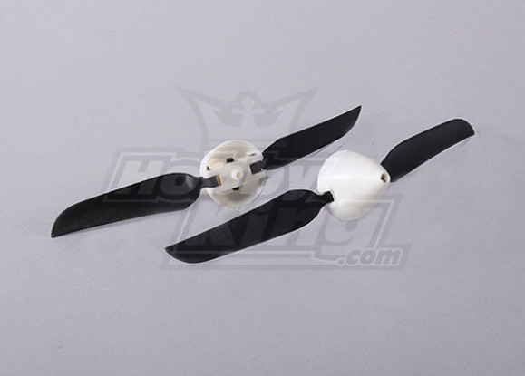 Folding Propeller W / Hub 18mm / 2mm Shaft 5.5x3.3 (2 stuks)