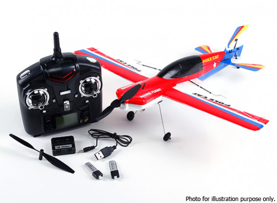 Kras / DENT - WLToys F939 bunzing 400mm 2.4G 4CH Mode 2 (Ready To Fly)