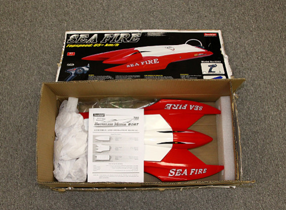 Kras / DENT - Sea Fire Brushless Twin Hull-R / C Boat (662mm) (P & P)