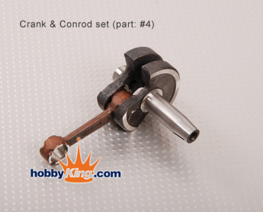 XY Motor Conrod en Crank Shaft set (50cc)