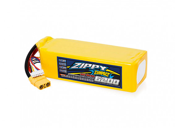 ZIPPY-Compact-6200mAh-6s-40c-Lipo-Pack-w-XT90-9067000316-0-1