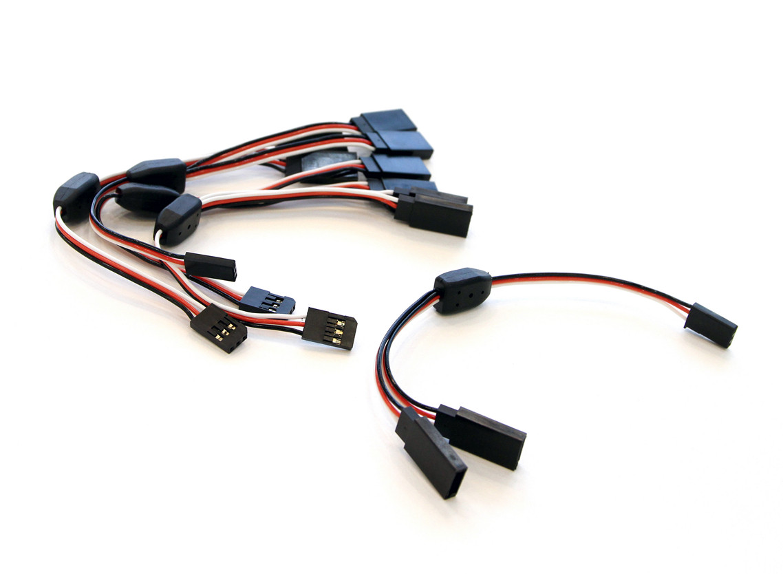 Futaba 15cm 26AWG Servo Y Lead (5pcs) hobbyking