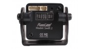 RunCam Swift 2 600TVL FPV Camera NTSC (Black) (Top Plug) - rear view