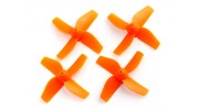 35mm 4-Blade Propeller (2CCW, 2CW) (Orange)