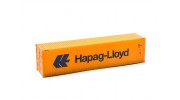 HO Scale 40ft Shipping Container (Hapag-Lloyd) side view