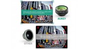 Aukey Optical 3-in-1 Wide Angle/Macro & Fisheye Clip On Smartphone Lens Set (comparison)