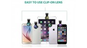 Aukey Optical 3-in-1 Wide Angle/Macro & Fisheye Clip On Smartphone Lens Set (clips)