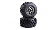 1/10th Scale 2.2 Badland Monster Truck Wheels and Tires 12mm Hex (2pcs)