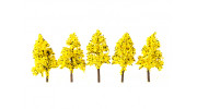 70mm Ready Made Ornamental Tree with Yellow Foliage (5pcs)