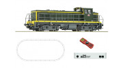 Roco/Fleischmann HO Digital Starter Set with Diesel Locomotive BB63000 and 3 Freight Wagons SNCF (Epoch IV) 1